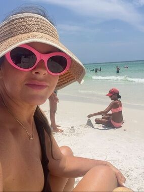 Balenciaga Pink Cat-Eye Sunglasses